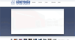 Desktop Screenshot of guneydogusac.com